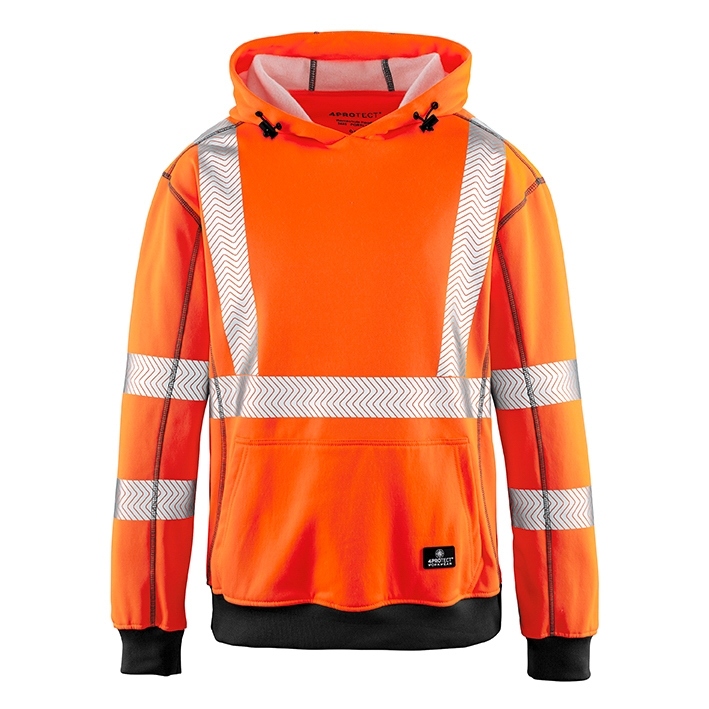 pics/BIG Arbeit/4protect®-3445-portland-warnschutz-hoodie-orange-vorne.jpg